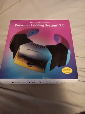 Si558 Sharper Image Design 2.0 Personal Neck Cooling System Medium Large Nib