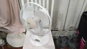 Tp121a Shell Electric Mfg. 2005 Model Oscillating Table Fan