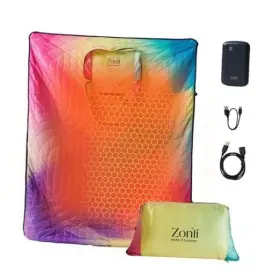 F0504 Shenzhen Fudeng Technology Co. Ltd Z-walk Heated Blanket Battery Operated Portable With 5000 Mah Power Bank