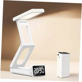 Sz-827 Shenzhen Jiameeweiye Technology Co. Ltd. Desk Lamp Rechargeable Cordless Portable Table Led Alarm Clock Display