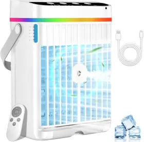 Shenzhenshitongtaidianzishangwuyouxiangongsi 705353931857 Portable Air Conditioners 1250ml Mini Conditioner Cooling Fan
