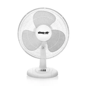 5430168 Shop Air Shop-air 16 Inch Oscillating Table Fan 3 Speeds High-velocity Quiet And Powerful