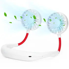 Shuangjishan 707618320079 Neck Fan Portable Fans Rechargeable Personal For Your Wearable