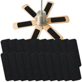 Yt-wmg9-rn88 Shufudeja 20 Pack Ceiling Fan Blade Filters Activated Carbon Air Purifier Pads Unscented