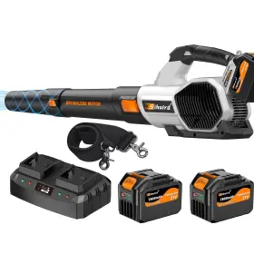 Sl9501 Sihuird Leaf Blower Cordless 765cfm Electric Blowers With 2 X 7.8ah Batteries A