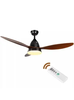Simple Deluxe 840166209998 52 Inch Ceiling Fans With Lights And Remote Wooden Blade