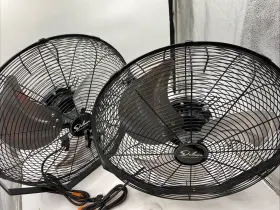 Simple Deluxe 840166215180 18ftft Industrial Wall Mount Ventilation Fan - Black Pack 2 #3