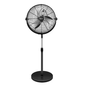 Simple Deluxe 840166259245 18 Inch Pedestal Standing Fan High Velocity Heavy Duty Metal