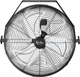 Hifanxwallmount18 Simple Deluxe 18ftft Industrial Wall Mount Fan 3speed Ventilation Metal