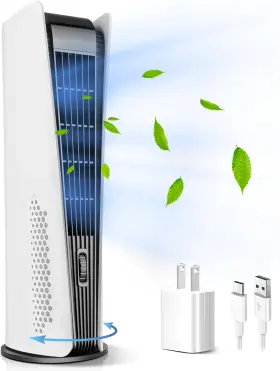 Uml-030jr Sismel Tower Fan For Bedroom Oscillating Quiet Floor 90