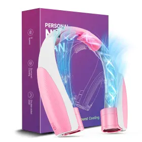 Slientspin 769293907532 Ai Portable Neck Fan With 6 Powerful Speeds 8000mah Battery Opera