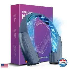 Slientspin B0dydf1fwx Ai Portable Neck Fan 6 Powerful Speeds 8000mah Battery Operated