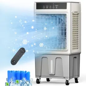 Slkdrft 735812325903 Swamp Cooler 3500cfm Evaporative Air With 5.3 Gal Water Tank 100 Osci