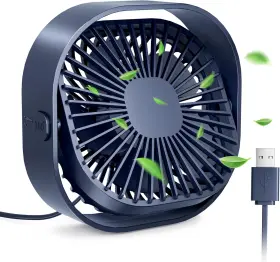 Smilfree 445022341367 Mini Desk Usb Fan Small Portable 3 Speeds Desktop F