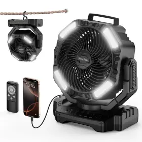 Socool Fan 799748748052 40000mah Camping Rechargeable Battery Operated Portable Outdoor F