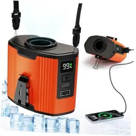 Zt-fs-1d-cheng Sohveta Waist Fan Portable Rechargeable 10000mah Battery Operated Personal