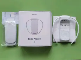 Rnpk-4 Sony Reon Pocket 4 Wearable Thermo Device Neckband Heater/cooler Usa