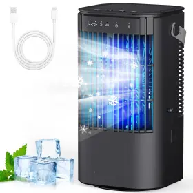 Soyewv 762849381701 Portable Air Conditioners 4-in-1 Mini Conditioner Fan Small Condition