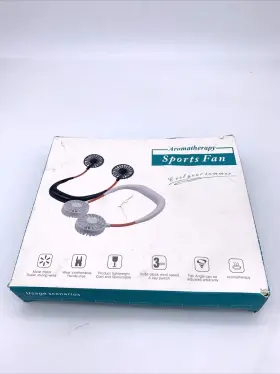Lzf2 Sports Fan Aromatherapy Neck Lightweight 3 Adjustable Speeds And Rechargeable