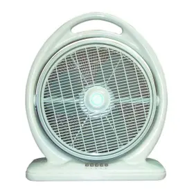 Sf-1414a Spt Box Fan White 14 Inch Dia 3-speed Louver Rotation Quiet Portable Home Cooling