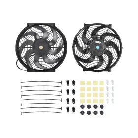 Lz005013 Ssn 14 Inch Electric Radiator Cooling Fan Mount Kit Push Pull Elec... Fast Ship