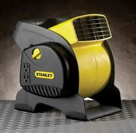 655702 Stanley High-velocity Blower Fan Great Shape - Black/yellow