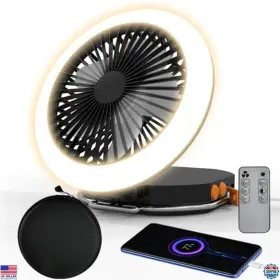 B0f598y3v2 Stanley Camping Fan Light With Remote 6000mah Battery 24h Run Time 2000lm Dimming