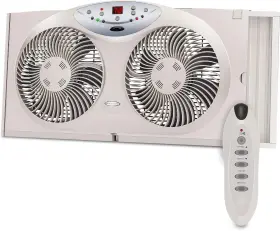 Star Elite Inc. 313045638610 Bionaire Window Fan With Reversible Airflow Blades 3-speed Settings Programma