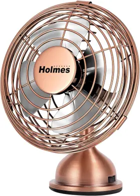 Hnf0466-ctu Star Elite Inc. Holmes 4 Inch Mini Heritage Desk Fan Usb-powered Single Speed Blades Adjustabl
