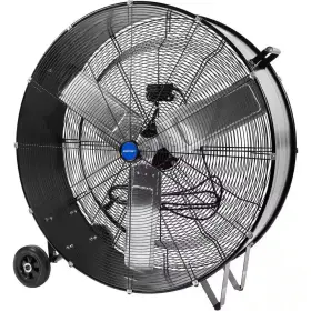 Stbine 445021833894 36 Inch 2-speed Portable Drum Fan Max 15 000 Cfm Heavy Duty For Workshop Facto