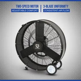 4742888 Strongway 30 Inch Direct Drive Drum Fan 6200 Cfm 1/4 Hp #2