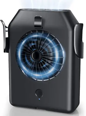 Zls-e18 Stsase Portable Fan 10000mah Rechargeable Mini Waist With 3 Speeds