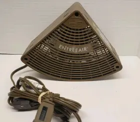 Rr100-b Suncourt Entreeair Door Frame Fan Air Circulator Brown