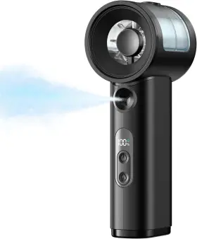 Sweetfull 313020426423 Handheld Misting Fan Portable - 5000mah Rechargeable Battery Powerful