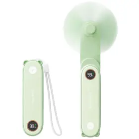 B0cqldq555 Sweetfull Portable Handheld Mini Fan With Led Display 3-in-1 Foldable For Trave