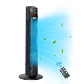 88761596 Taotronics Tower Fan 36 Inch Oscillating Bladeless Fans With Remote Quiet Cooling