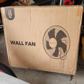 Taotronics Tt-tf012 Wall Fan 5 Axial Blades Round Mount