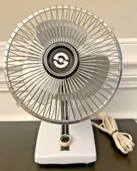 Hf-15spm Target Stores 021286 6 Inch Deluxe Desktop 120v 2-speed Portable Fan White