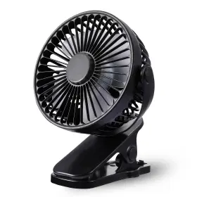 Jh-006 Tcjj Portable Clip On Fan Stroller Usb Rechargeable Personal Mini 360 Ro