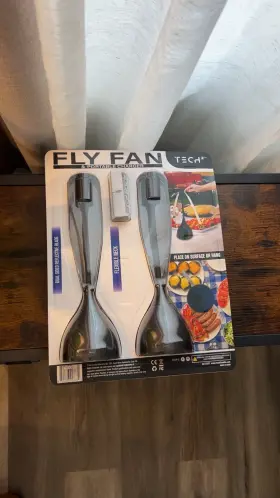 Tech2 855526007732 Fly Fan 2- Pack With Built-in Power Bank