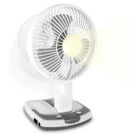 Fo12 Technical Pro Portable 12 Inch Rechargeable Oscillating Fan With 9 Speeds/power Bank