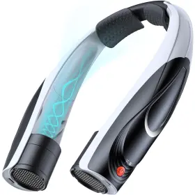 Tenvolti 768825403689 Neck Fan Ai 6 Speeds Powerful Portable 6000mah Long-lasting Battery Fas