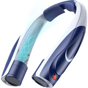 B0fpc59g57 Tenvolti Portable Neck Fan 6000mah Usb-c 6-speed Handsfree 360 Airflow Quiet