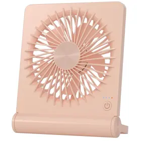 Tevelecin 753775360182 Small Desk Fanrechargeable Usb Fan Battery Operatedultra Quiet Strong Wind 3 Spe