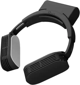 Tk-nemb3-bk Thanko Neck Cooler Evo Black Wearable Outdoor Workers Sports Cooling