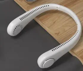 The Perfect Part 883645681434 Usb Neck Fan 5 Speed Adjustable Portable Comfy Cooling Air Cooler Electric New