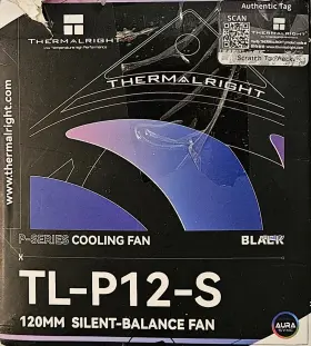 Tl-p12-s Thermalright 120mm High Performance Fan Pack Of 3