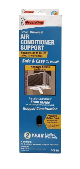 Acb80h Thermwell 794057580843 Frost King Small Universal Air Conditioner Support Brackets Safely S #3