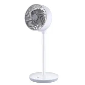 Tidoin 772168974140 Stand Pedestal Fan 10 Inch 3-speed 3 Modes Oscillating Indoor/outdoor White