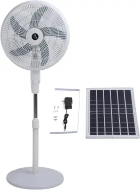 Tnfeeonob3s2tyidh Tnfeeon Pedestal Standing Floor Fan 16 Inch 3 Speed Settings Remote Oscillating